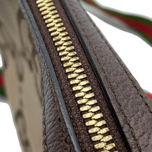 将图像加载到图库查看器中，GUCCI Jumbo GG Messenger Beige/Brown675891 Canvas Leather
