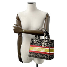 Load image into Gallery viewer, Dior Lady Dee Light BrownM0565OTGT Velvet Size Medium
