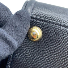 将图像加载到图库查看器中，PRADA 2WAYBag Black1BA227 Leather
