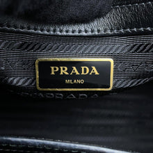 将图像加载到图库查看器中，PRADA 2WAYBag Black1BA227 Leather
