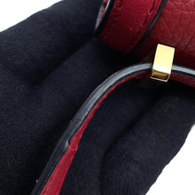 Load image into Gallery viewer, LOEWE Barcelona Red Leather Size Small
