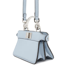 Load image into Gallery viewer, FENDI Peekaboo Icy You Light Blue7AS106 Leather Size Small Micro
