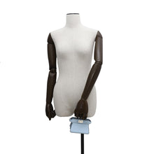 Load image into Gallery viewer, FENDI Peekaboo Icy You Light Blue7AS106 Leather Size Small Micro
