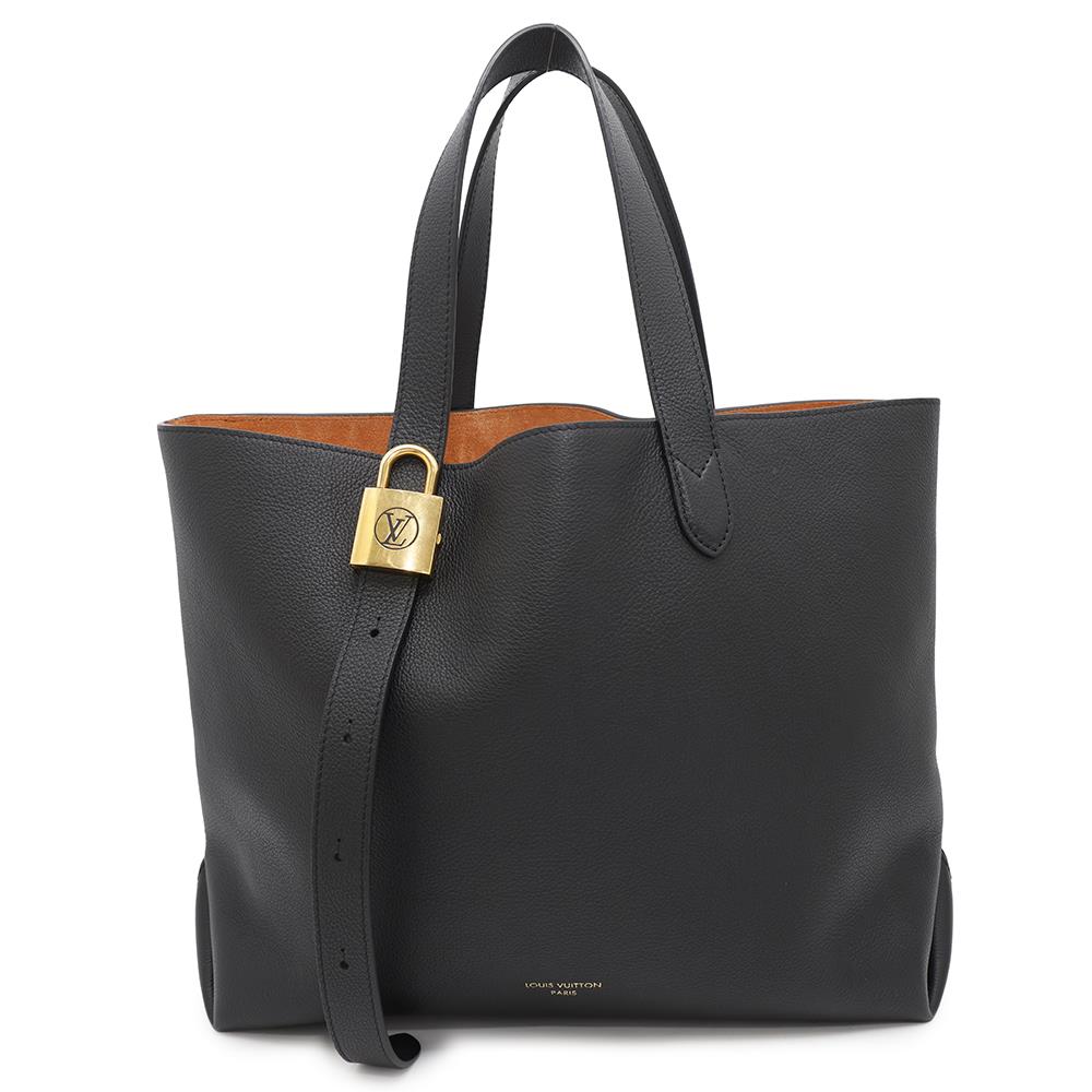 LOUIS VUITTON Lowkey Cabas NoirM25341 Grained Calf Leather Size MM