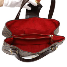 将图像加载到图库查看器中，LOUIS VUITTON Greet RedN48108 Damier Ebene Canvas
