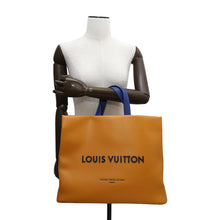 将图像加载到图库查看器中，LOUIS VUITTON Shopper tote SaffronM24457 Leather Size MM
