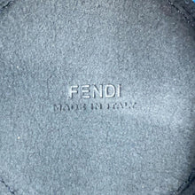 Load image into Gallery viewer, FENDI Zucca Pattern Bucket Motif Bag Charm Blue7AS158 Canvas Leather
