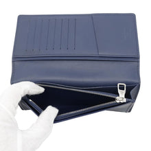 将图像加载到图库查看器中，LOUIS VUITTON Portefeuille Brazza NM BlueM80465 Monogram Watercolor
