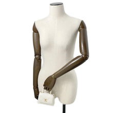 Load image into Gallery viewer, CHANEL Coco Handle Micro ChainShoulder WhiteAP4245 Caviar Leather
