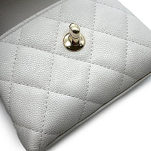 Load image into Gallery viewer, CHANEL Coco Handle Micro ChainShoulder WhiteAP4245 Caviar Leather
