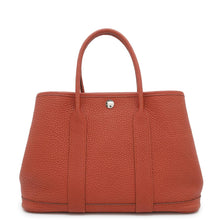 将图像加载到图库查看器中，HERMES ★Garden Party Sanguine Negonda Leather Size TPM
