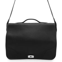 Load image into Gallery viewer, HERMES Victoria Messenger Bag Black Taurillon Clemence
