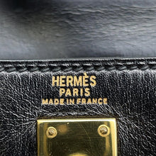 Load image into Gallery viewer, HERMES ★Mini Kelly Black Box Calf Leather
