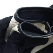 将图像加载到图库查看器中，BALENCIAGA Navy Kabas Black/Natural339933 Leather Canvas
