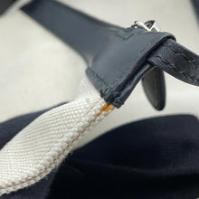 Load image into Gallery viewer, BALENCIAGA Navy Kabas Black/Natural339933 Leather Canvas
