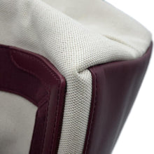 Load image into Gallery viewer, BALENCIAGA Navy Kabas Natural/Bordeaux339933 Canvas Leather
