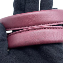 Load image into Gallery viewer, BALENCIAGA Navy Kabas Natural/Bordeaux339933 Canvas Leather
