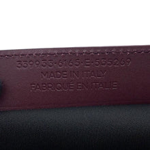 Load image into Gallery viewer, BALENCIAGA Navy Kabas Natural/Bordeaux339933 Canvas Leather
