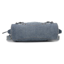 将图像加载到图库查看器中，BALENCIAGA Neo Cagoule 2way Bag Blue700940 Denim Size XS
