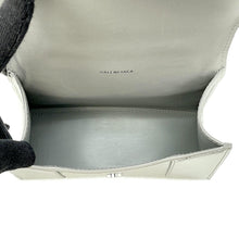 Load image into Gallery viewer, BALENCIAGA Hourglass 2wayBag Silver592833 Patent Leather Size XS
