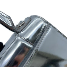 Load image into Gallery viewer, BALENCIAGA Hourglass 2wayBag Silver592833 Patent Leather Size XS

