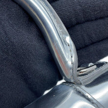 Load image into Gallery viewer, BALENCIAGA Hourglass 2wayBag Silver592833 Patent Leather Size XS
