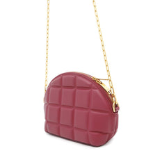Load image into Gallery viewer, Bottega Veneta Half Moon Shoulder Bag Bordeaux Leather
