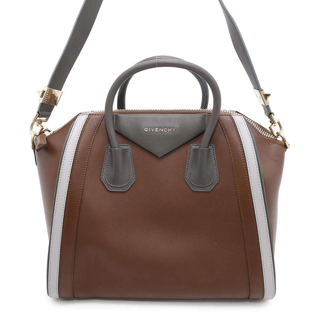 Givenchy Antigona 2wayBag Brown/Gray13L5100601 Leather Size Medium