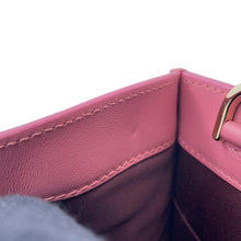 将图像加载到图库查看器中，BVLGARI Logo 2way Tote Bag Pink291221 Leather
