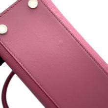 将图像加载到图库查看器中，BVLGARI Logo 2way Tote Bag Pink291221 Leather
