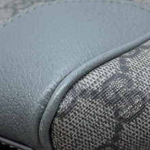 Load image into Gallery viewer, GUCCI Offdia 2WAY Tote Bag Gray763316 GG SupremeCanvas Leather Size Medium
