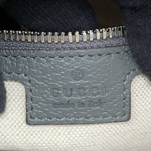 Load image into Gallery viewer, GUCCI Offdia 2WAY Tote Bag Gray763316 GG SupremeCanvas Leather Size Medium
