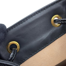 Load image into Gallery viewer, GUCCI Mini Bucket Shoulder Bag Red/Black550620 Suede leather
