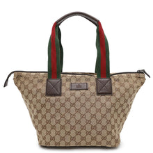 Load image into Gallery viewer, GUCCI GG Canvas Tote Bag Beige131230 GG Canvas
