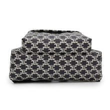 Load image into Gallery viewer, CELINE Triomphe Backpack Black/White188382FSZ PVC Coated Canvas Leather
