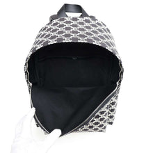 Load image into Gallery viewer, CELINE ★Triomphe Backpack Black/White188382FSZ PVC Coated Canvas Leather
