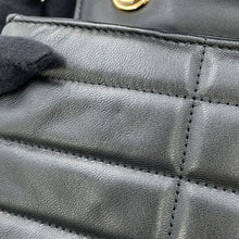 将图像加载到图库查看器中，CELINE Mono Chrome Chain Shoulder Bag Black111273EPZ Leather
