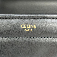 将图像加载到图库查看器中，CELINE Mono Chrome Chain Shoulder Bag Black111273EPZ Leather
