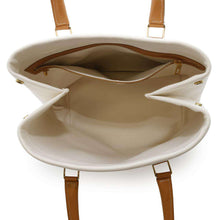 Load image into Gallery viewer, CELINE Horizontal Cabas White/Brown192162BNZ.02NT Canvas Leather
