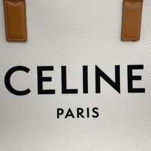 Load image into Gallery viewer, CELINE Horizontal Cabas White/Brown192162BNZ.02NT Canvas Leather
