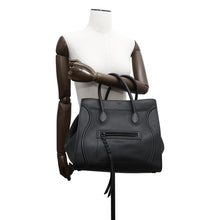 Load image into Gallery viewer, CELINE Luggage phantom Black169953MCC Leather Size Medium
