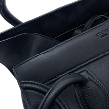 Load image into Gallery viewer, CELINE Luggage phantom Black169953MCC Leather Size Medium

