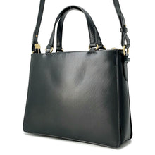 Load image into Gallery viewer, Ferragamo Vala 2WAY Shoulder Bag Black Leather
