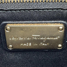 Load image into Gallery viewer, Ferragamo Vala 2WAY Shoulder Bag Black Leather
