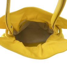 Load image into Gallery viewer, LOEWE Flamenco Knot Shoulder Bag Yellow334.30.K63 Leather Size Small
