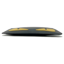Load image into Gallery viewer, FENDI Monster Clutch Bag Black/Yellow7N0078 Leather
