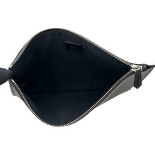 Load image into Gallery viewer, FENDI Monster Clutch Bag Black/Yellow7N0078 Leather
