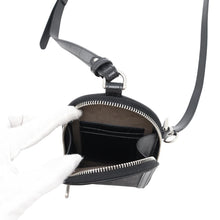 Load image into Gallery viewer, GUCCI GG Supreme Phone Shoulder Pouch Black724357 PVC Leather
