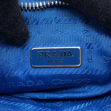 将图像加载到图库查看器中，PRADA ★Gathered One Shoulder Bag Light Blue1NE204 Nylon
