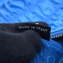 将图像加载到图库查看器中，PRADA ★Gathered One Shoulder Bag Light Blue1NE204 Nylon
